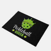 Pickleball Queen Funny Pickle Ball Queen  ドアマット (アングル)