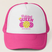 Pickleball Queen, Gift for Pickleball Lover キャップ (正面)