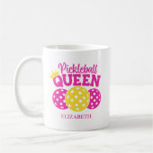Pickleball Queen, Gift for Pickleball Lover コーヒーマグカップ (左)