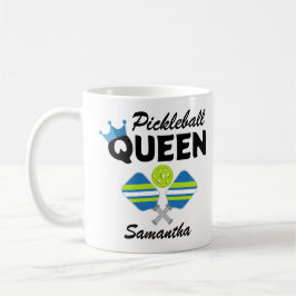 Pickleball Queen Pickleball Coffee Mug コーヒーマグカップ