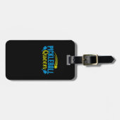 Pickleball Queen Professional Pickleballs Coach Pl ラゲッジタグ (正面横)