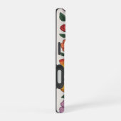 Pickleball Rainbow Flag Paddles With Flowers iPhone 16ケース (右側面)