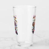 Pickleball Santa Claus Christmas タンブラーグラス (右)