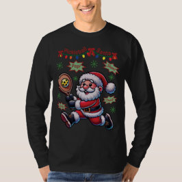 Pickleball Santa Claus Christmas Tシャツ