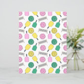 Pickleball Scrapbook Paper (スタンド正面)