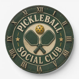 Pickleball Social Club Pickleball Paddle ペーパープレート