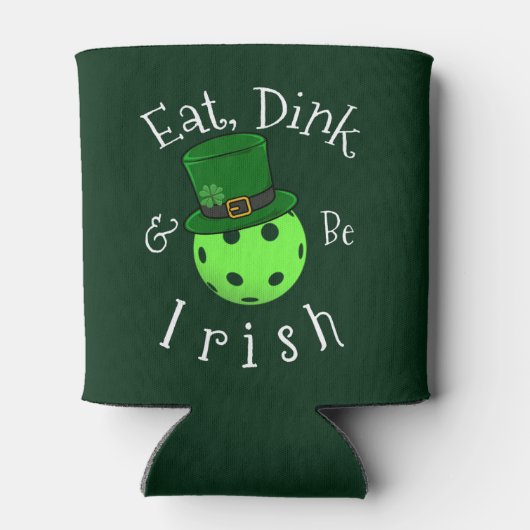 Pickleball St Patricks Day 缶クーラー (裏面)