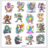 Pickleball Sticker sheet シール (シート)