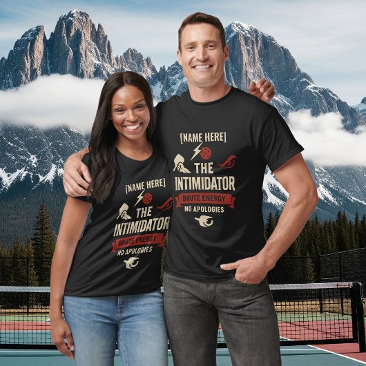 Pickleball T-Shirt The Intimidator Brute Energy Tシャツ