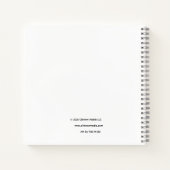 Pickleball Team crazy cartoon group ノートブック (裏面)