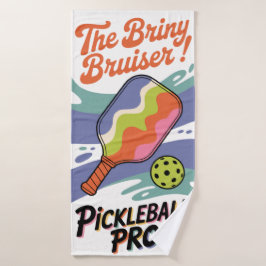 Pickleball The Briny Bruiser! クラブ スポーツ バスタオル