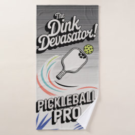 Pickleball The Dink Devastator Club Sports バスタオル
