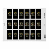 Pickleball- The Man, The Myth, The Legend  ラベル (フルシート)