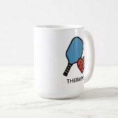 Pickleball Therapy  コーヒーマグカップ (正面右)