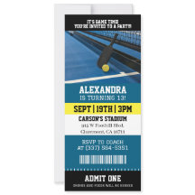 Pickleball Ticket Birthday