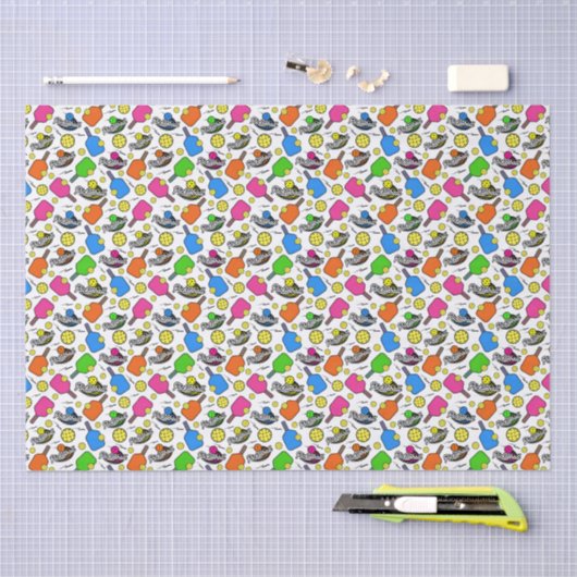 Pickleball Tissue Paper 薄葉紙 (クラフト)