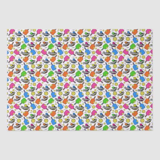 Pickleball Tissue Paper 薄葉紙 (正面)