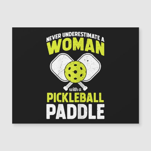 Pickleball Woman Funny Pickleball Player Gift (正面)