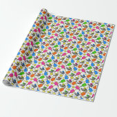 Pickleball Wrapping Paper ラッピングペーパー (アンロールド)