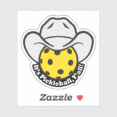 Pickleball Y'all シール (シート)