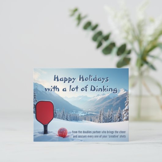 Pickleball🎅Creative Chaos & Holiday Comebacks シーズンカード (スタンド正面)