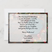 Pickleball🎅Paddle & Pine Holiday Shine シーズンカード (裏面)