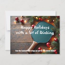 Pickleball🎅Paddle & Pine Holiday Shine シーズンカード