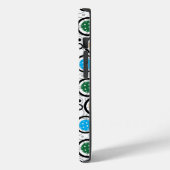 Pickleballs iPhoneでイニシャルパターン14 Case-Mate iPhoneケース (裏面 / 左)