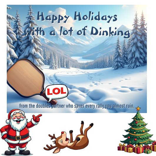 Pickleball🎅Snowball Saves & Paddle Praise シーズンカード