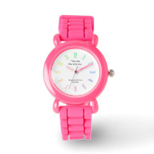 PickleKids™ "You are the only you" Pink Watch