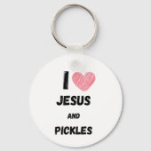 Pickles and Jesus Religious キーホルダー (正面)