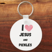 Pickles and Jesus Religious キーホルダー (正面)