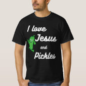 Pickles and Jesus Religious Tシャツ (正面)