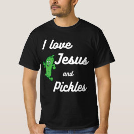 Pickles and Jesus Religious Tシャツ