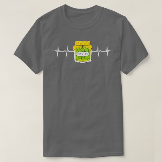 Pickles Cucumber Pickle Lover Pickle Jar Canned Fo Tシャツ (デザイン正面)