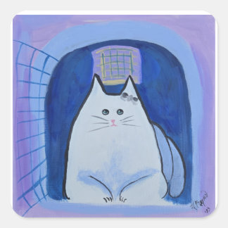 Pickles in her Little House スクエアシール