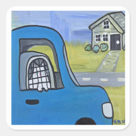 Pickles in the Car スクエアシール