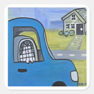 Pickles in the Car スクエアシール