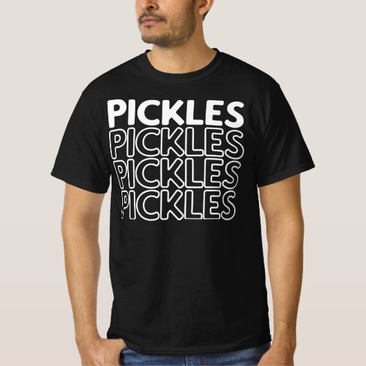Pickles Retro Green Gift  Tシャツ (正面)