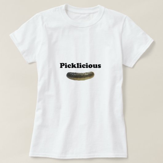 Picklicious Tシャツ (デザイン正面)