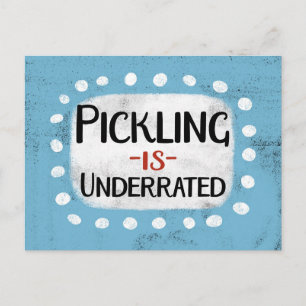 Picklingは過小評価はがき ポストカード