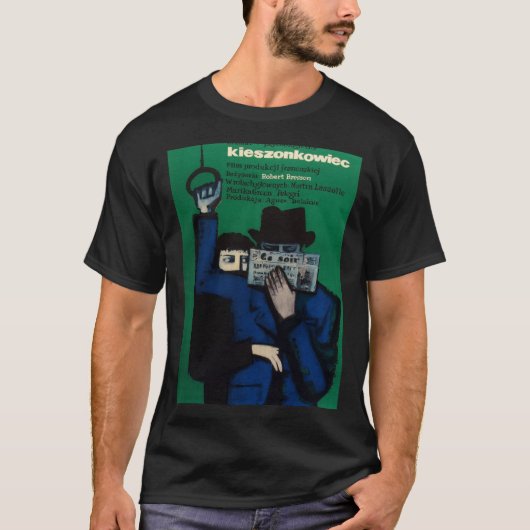 Pickpocket - Robert Bresson film （ポーランド版） Tシャツ (正面)