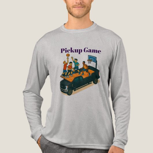Pickup game トライブレンドＴシャツ (正面)