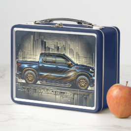 Pickup Truck メタルランチボックス