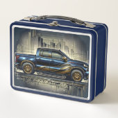 Pickup Truck メタルランチボックス (正面)