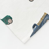 Pickup Trucks Cute Vehicles Car Transportation  フリースブランケット (角)