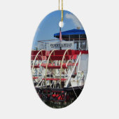 Pickwickの美女の外車の舟 セラミックオーナメント (右)