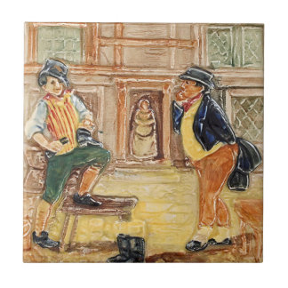 Pickwick Vintage Tile Design Doultonの王室のな氏 タイル
