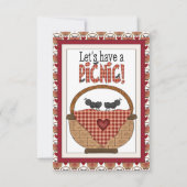 Picnic Ant RSVPカード (正面)