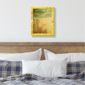 Picnic by the Seashore Concert Geometric キャンバスプリント (インサイチュ (寝室))